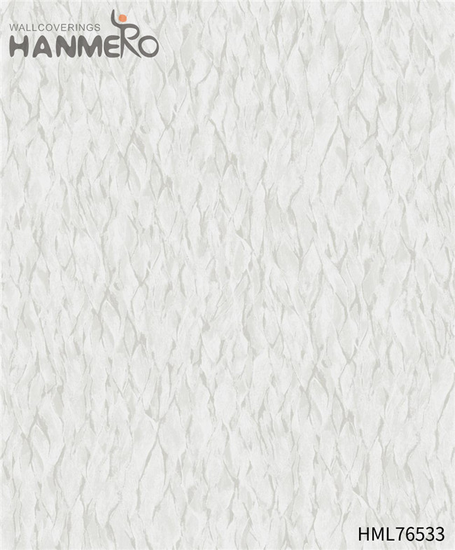 HANMERO Unique Lounge rooms 0.53*10M cheap living room wallpaper Classic PVC Stone Bronzing