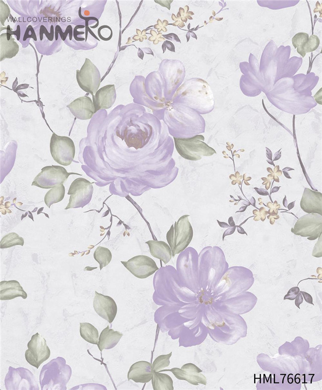 HANMERO wall papers for walls Sex Flowers Technology Pastoral House 0.53*10M PVC