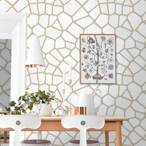 HANMERO PVC Stocklot Stone Flocking European home decor wallpaper designs 0.53*10M Home Wall