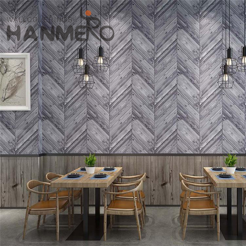 HANMERO PVC Nature Sense Brick Deep Embossed Modern kitchen wallpaper borders 0.53*9.2M Photo studio
