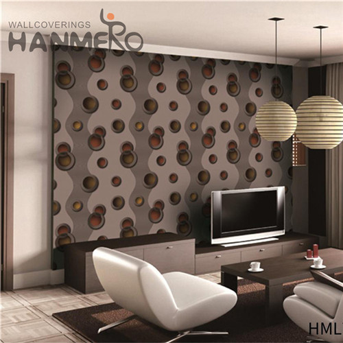 HANMERO PVC Manufacturer Stone Deep Embossed European Children Room wallpaper for home design 0.53*10M