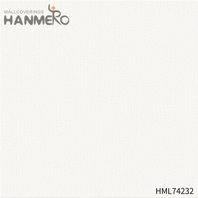 HANMERO 0.53*10M Cheap Geometric Flocking Modern Home PVC discount wallpaper