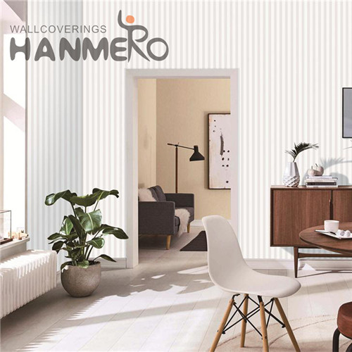 HANMERO PVC Professional Supplier wallpaper coverings Bronzing European Study Room 0.53M Flowers