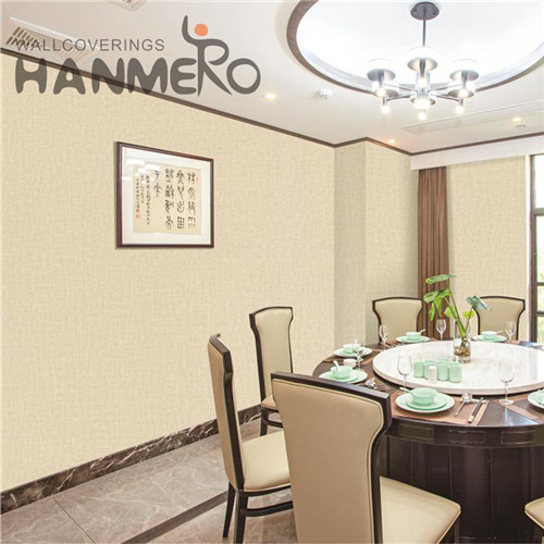 HANMERO European Professional Supplier Flowers Bronzing PVC Study Room 0.53M wallpaper interior walls