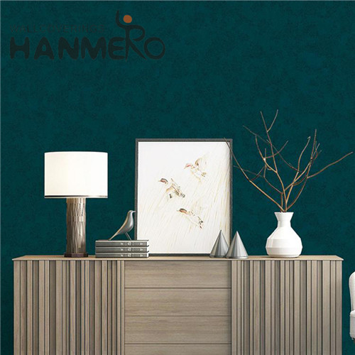 HANMERO PVC Seamless Geometric Flocking 1.06*15.6M Church Modern wallpaper in living room