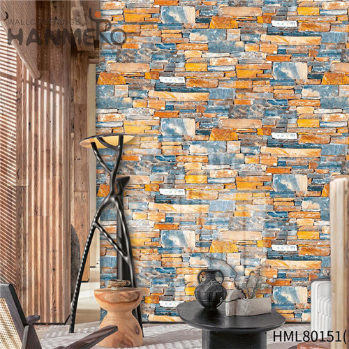HANMERO PVC Simple Brick Technology Pastoral Photo studio 0.53M bedroom wallpaper