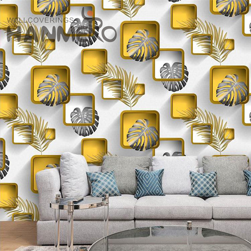 HANMERO PVC Imaginative Flowers wallpaper for room European Lounge rooms 0.53*9.5M Deep Embossed