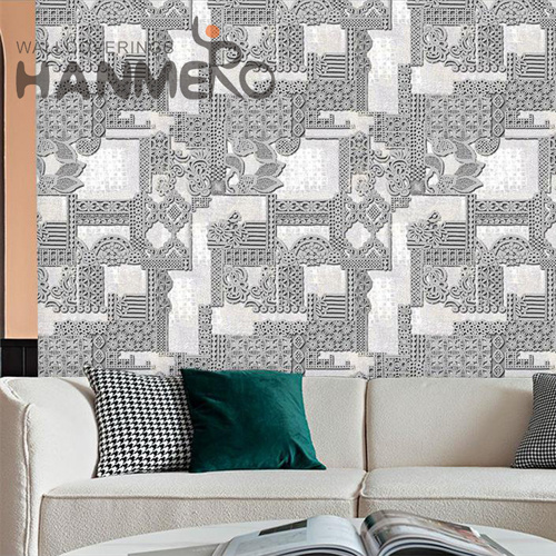 HANMERO PVC Deep Embossed Flowers Imaginative European Lounge rooms 0.53*9.5M home decor wallpaper online