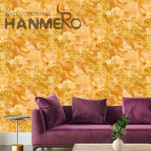 HANMERO Flowers Imaginative PVC Deep Embossed European Lounge rooms 0.53*9.5M free wallpaper