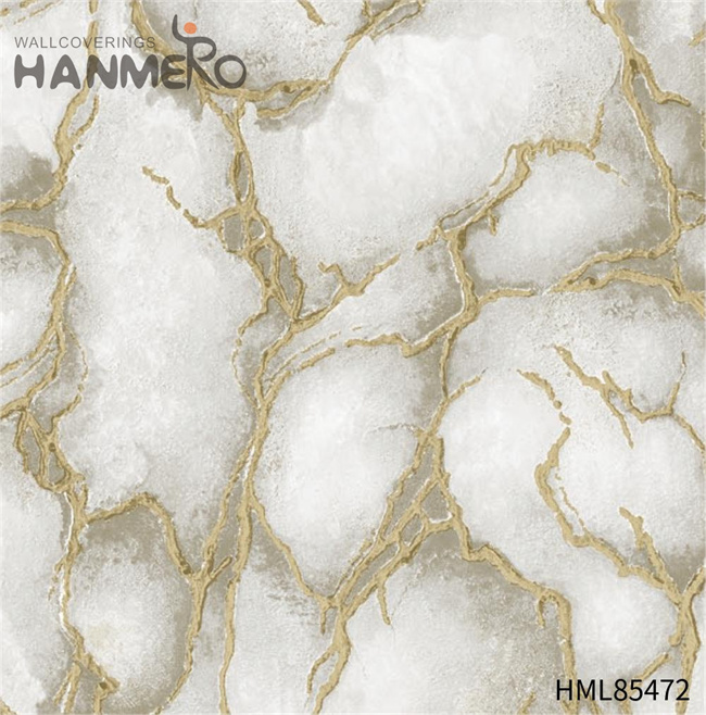 HANMERO Wholesale PVC Landscape Embossing 0.53*10M wallpaper for walls shop European Bed Room