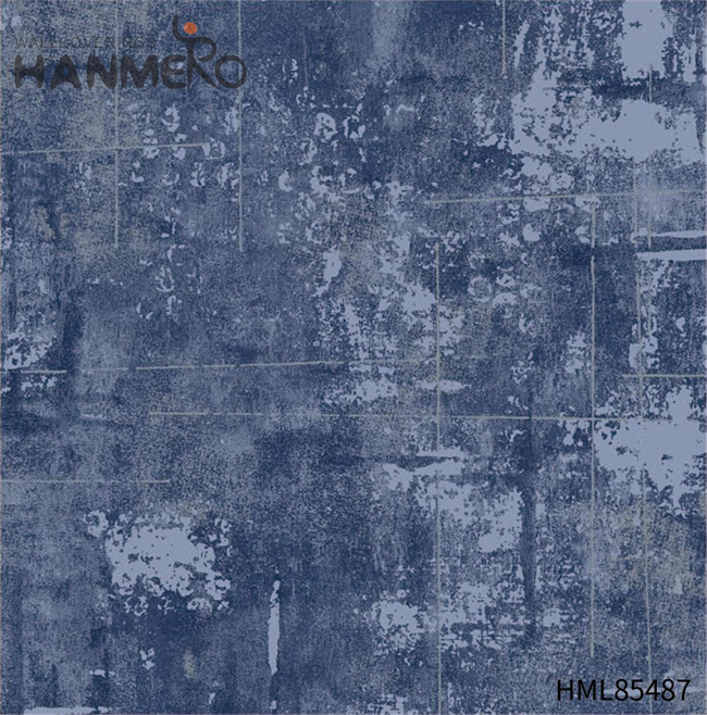 HANMERO Wholesale Landscape PVC Embossing European Bed Room 0.53*10M wallpapers for home price