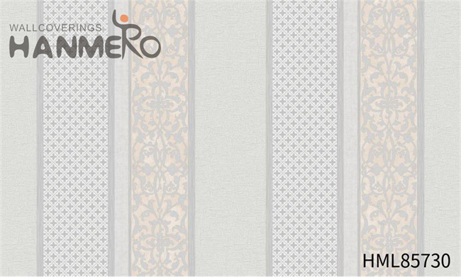 HANMERO Flowers Embossing High Quality PVC European Exhibition 1.06*15.6M design for wallpaper for wall