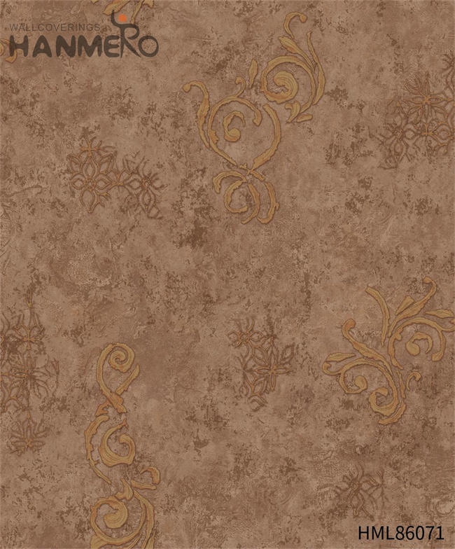 HANMERO PVC Cheap Landscape Pastoral Embossing Photo studio 0.53*10M wallpaper for house walls