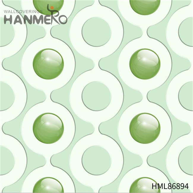 HANMERO Strippable Modern Restaurants 0.53*10M design wallpaper for walls Geometric Embossing PVC