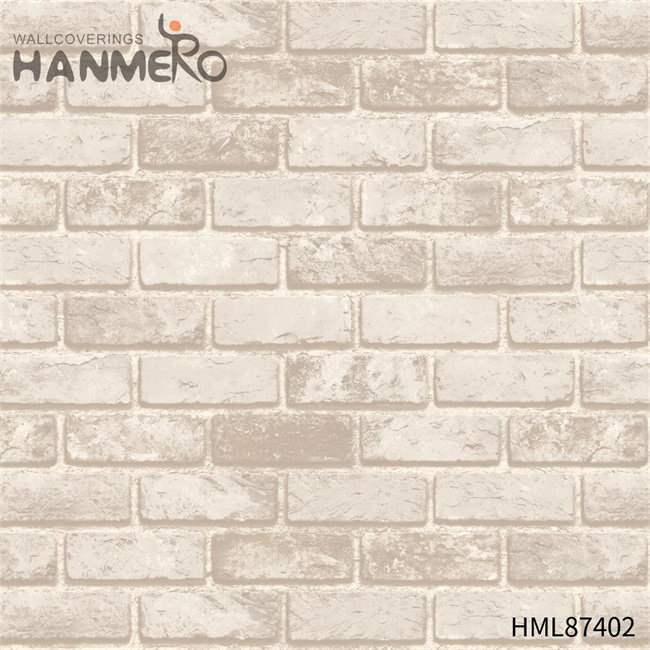 HANMERO PVC Brick Exported Embossing Chinese Style Sofa background 0.53*9.2M shop for wallpaper