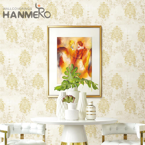 HANMERO PVC Seller Flowers Embossing Modern Home 0.53*10M wallpaper online