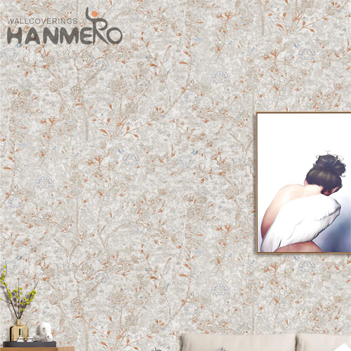 HANMERO PVC Best Selling Geometric Embossing 0.53*10M Children Room Modern house design wallpaper