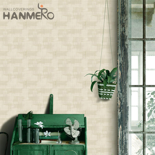 HANMERO Children Room Best Selling Geometric Embossing Modern PVC 0.53*10M wallpaper for a room