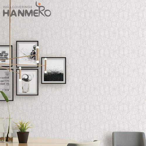 HANMERO PVC Best Selling Geometric Children Room Modern Embossing 0.53*10M wallpapers for designers