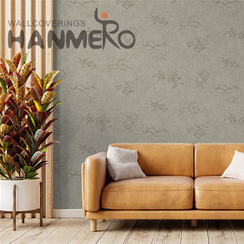 HANMERO wallpaper world 3D Geometric Embossing Modern Bed Room 1.06M PVC