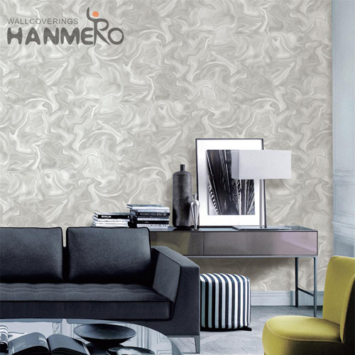 HANMERO PVC 1.06*15.6M Geometric Embossing Modern Hallways Nature Sense textured wallpaper online