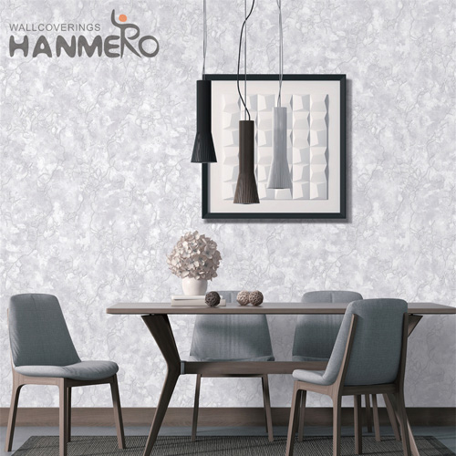 HANMERO PVC Nature Sense Geometric Embossing Modern 1.06*15.6M Hallways room design wallpaper