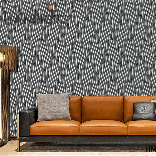 HANMERO PVC 0.53M Geometric Embossing Modern Lounge rooms Professional designer bedroom wallpaper