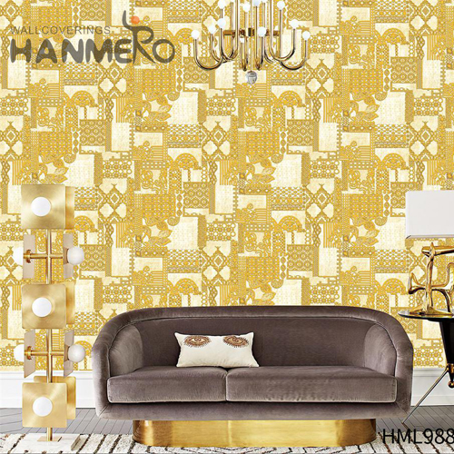 HANMERO Embossing Professional Geometric PVC Modern Lounge rooms 0.53M wide wallpaper home decor