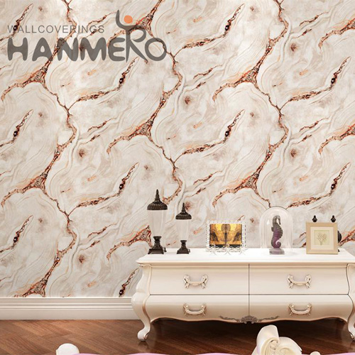 HANMERO PVC Specialized Geometric Embossing buy bedroom wallpaper Nightclub 0.53*10M Modern