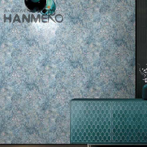 HANMERO PVC Children Room Geometric Embossing Modern New Design 0.53*10M wallpaper download