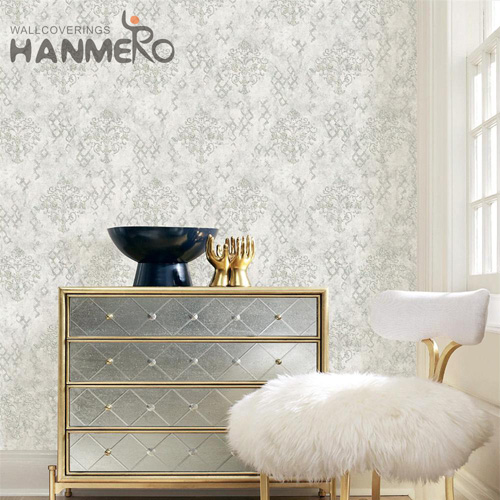 HANMERO PVC New Design design wallpaper Embossing Modern Children Room 0.53*10M Geometric