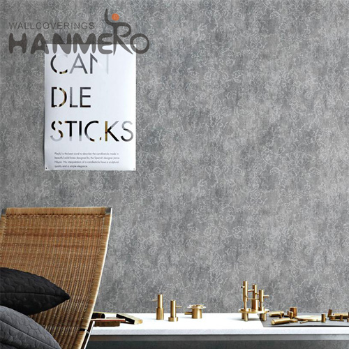 HANMERO PVC New Design Geometric Embossing Modern wallpaper in house 0.53*10M Children Room