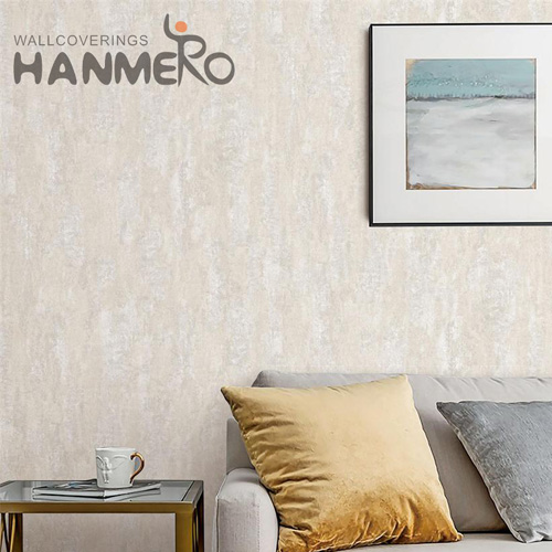 HANMERO 0.53*10M New Design Geometric Embossing Modern Children Room PVC wallpaper outlet online