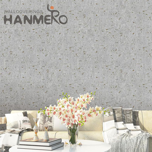 HANMERO PVC Professional Supplier Geometric Embossing Modern buy bedroom wallpaper 0.53*10M House