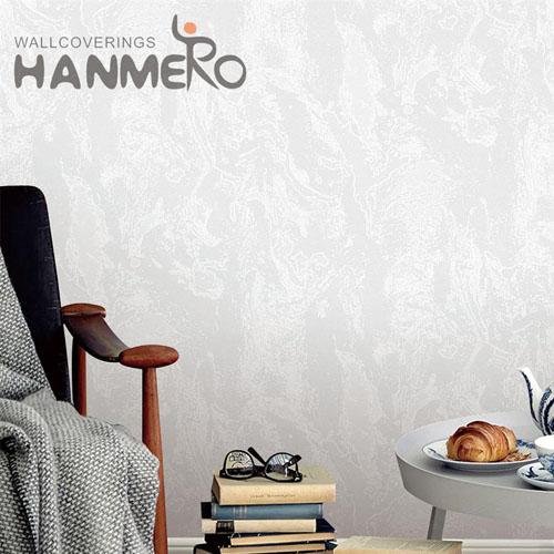 HANMERO PVC Professional Supplier Geometric Embossing Modern House online wallpapers for home 0.53*10M