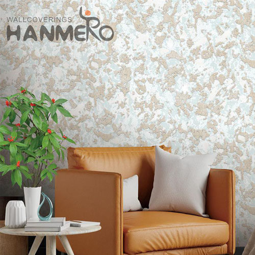 HANMERO PVC wallpaper house design Geometric Embossing Modern Cinemas 0.53*10M Exported