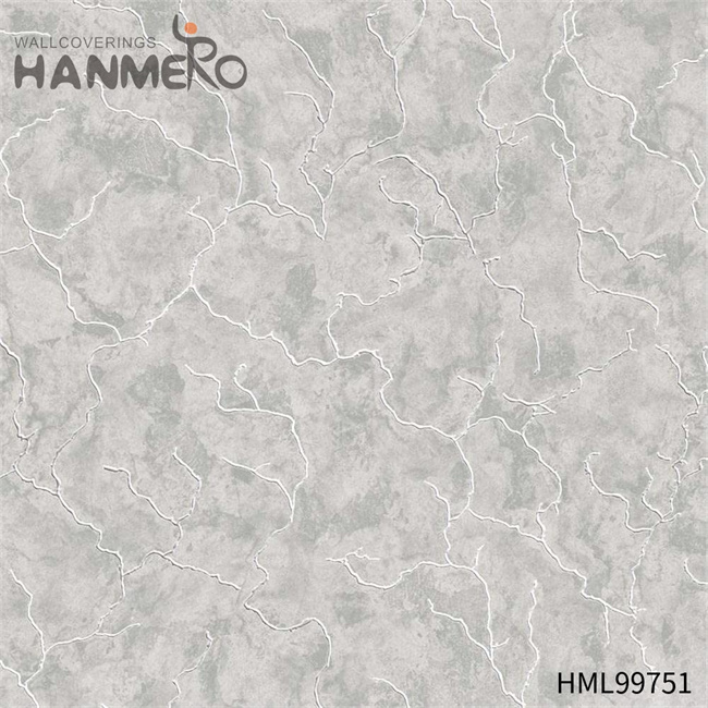 HANMERO PVC Gold Foil 1.06*15.6M Geometric Embossing Modern Restaurants Exporter wallpaper companies