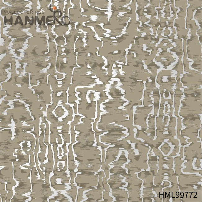 HANMERO Exporter 1.06*15.6M home decor wallpaper online Embossing Modern Restaurants PVC Gold Foil Geometric