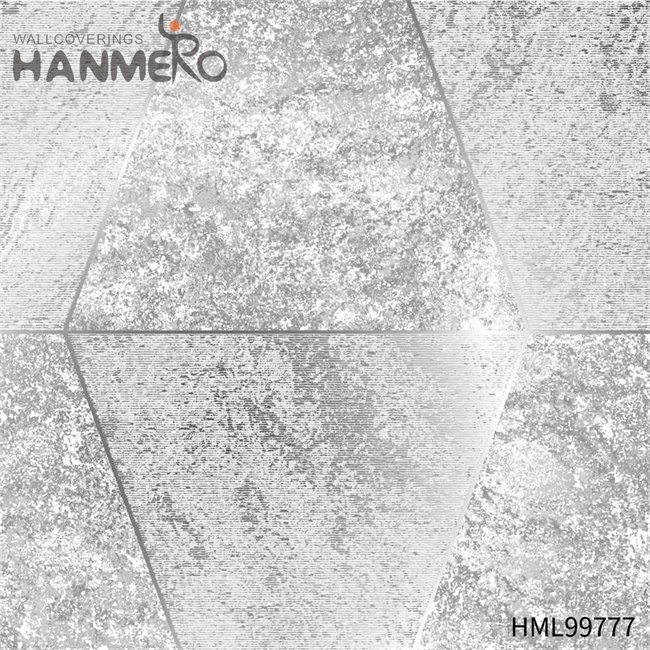 HANMERO Restaurants 1.06*15.6M wallpaper walls room Embossing Modern Exporter PVC Gold Foil Geometric