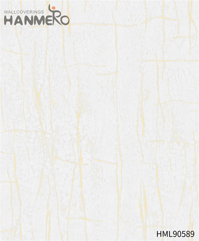 HANMERO Embossing Modern Bed Room 0.53*10M temporary wallpaper sale Landscape Seller PVC