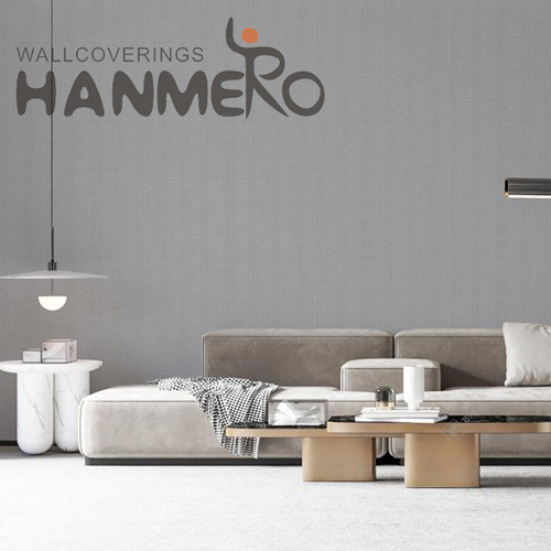 HANMERO PVC Modern Solid Color Embossing New Design Home 0.53*10M design home wallpaper