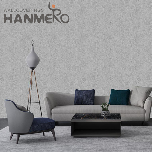 HANMERO PVC New Design Solid Color Modern Embossing Home 0.53*10M wallpaper of room