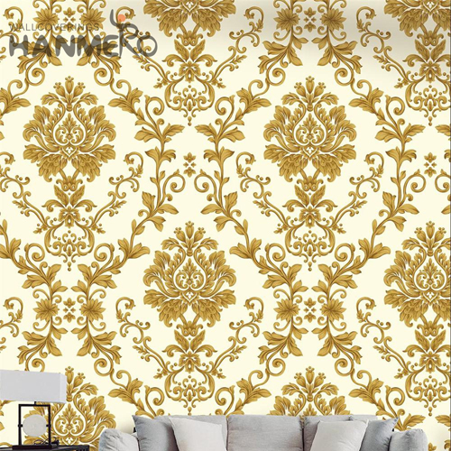 HANMERO PVC 0.53M Geometric Embossing Classic Kitchen Specialized wallpaper for office walls