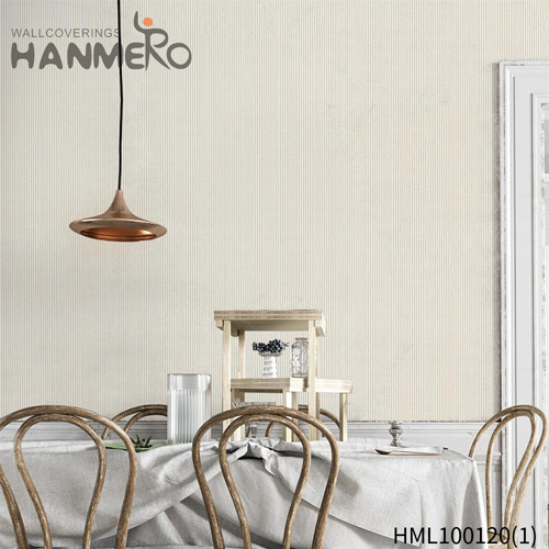 HANMERO PVC Durable Modern Embossing Solid Color Bed Room 0.53M wallpapers for rooms designs