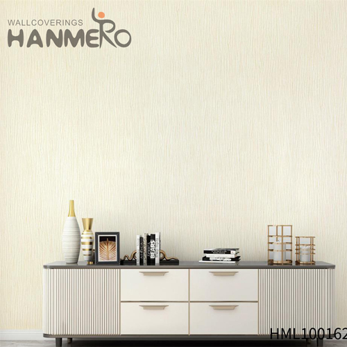 HANMERO Durable PVC Solid Color 0.53M design home wallpaper Bed Room Embossing Modern