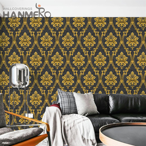 HANMERO Geometric Imaginative PVC Embossing Modern TV Background 0.53M wallpapers for the walls of house