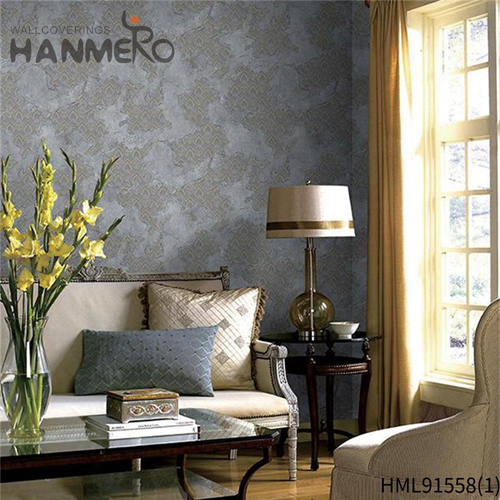 HANMERO PVC 1.06*15.6M Landscape Embossing Modern Church Decoration wallpaper in bedroom designs