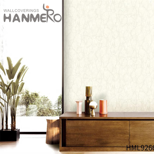 HANMERO 0.53*10M Newest Geometric Embossing Classic Children Room PVC wallpaper in bedroom designs