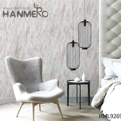 HANMERO PVC Newest Geometric Embossing Classic 0.53*10M Children Room colorful wallpaper home