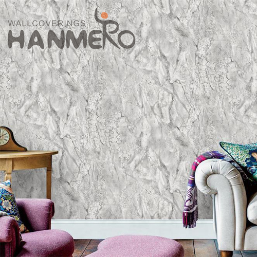HANMERO PVC white wallpaper for walls Landscape Embossing Modern Kitchen 0.53*9.5M Imaginative